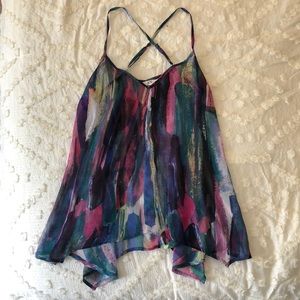 Fab’rik Colorful flowy tank